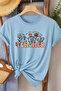 Teacher Printed White Women's Cotton T-Shirt