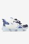 Boys' Sports Shoes - Transparent Balloon Sole, Laceless with Stopper - Blue/White - 4