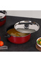 6pcs Nonstick Casserole Set with Lids RF12666 Strong Aluminum Body for Cooking - 5