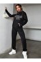 Unisex Printed Tracksuit Set - Hooded Sweatshirt Jogger Sweatpants - 3