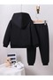 Printed Kids' Girls/Boys Tracksuit Set - Unisex Hooded Sweatshirt Jogger Tracksuit Set - 2