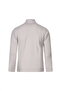 Ecru Regular Fit Zippered Half Turtleneck 100% Cotton Knitwear Cardigan - 3