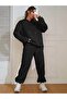 2-Piece Women's Tracksuit Set - Hooded Sweat Jogger Sweatpants - 2