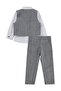 3-Piece Linen Set with Vest for 2-5 Years Old - Navy Blue - 2