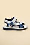 Şirinbebe Orthopedic Boys' Sandals White Velcro Side Closed - 4