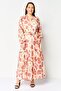 Women Floral Print Maxi Dress, Multicolor