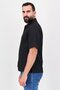 Jeans Men Regular Fit Textured Short Sleeve Casual Shirt, Black - 2