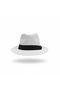 Unisex Wide Brim M.Jackson Fedora Hat - 3