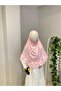 Girl's Practical Headscarf, Ready-To-Wear Cotton Comfortable Ruffled Headscarf
