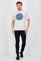 Men Sportswear Fit Short Sleeve Outdoor T-Shirt, Grey - 3
