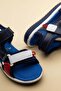 Şirinbebe Orthopedic Boys' Sandals Red Velcro Side Closed - 2