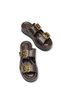 Winledha Women's Double Buckle Slippers 001278 Brown Rustic - 3