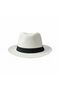 Unisex Wide Brim M.Jackson Fedora Hat - 5