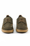 Genuine Nubuck Leather Khaki Color Casual Men's Shoes - Rubber Sole - 215340 - 4