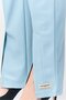 Women Regular Fit High Rise Solid Straight Leg Pants, Light Blue - 3