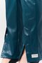 Women Skinny Fit Solid Straight Leg Leather Pants,Teal Green - 3