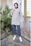Striped Sports Tunic 71295-02 Navy Blue