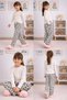 Children's Cotton Single Bottom Pajamas 2-Piece Advantage Pack - 2