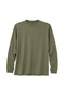 Men's Large Size Khaki Cotton Long Sleeve T-Shirt 3Xl-4Xl-5Xl-6Xl-7Xl-8Xl - 4