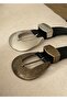 Iggy Black Faux Leather Belt 100 cm - 3
