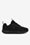 Men's Black Comfortable Fit Breathable Lace-Up Sports Shoes - 2
