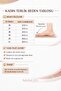 Silvery Double Buckle Women's Orthopedic Sole Slippers - 4