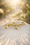 Ribbon Bow Steel Earrings - 2