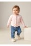 Organic Knitwear Long Sleeve Pink Spring Cardigan for Little Girls