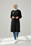 Women's Tunic with Stone Detail on the Front and Six Straps, Elasticated at the Waist - 2