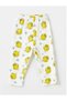 Lcw Baby Ecru Polo Neck Tweety Printed Baby Girl Pajama Set - 4