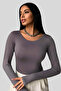 Women's Aci Brown Gray Princess Collar - 3