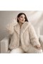 Women's Fur Coat Plush Soft Texture Winter Premium