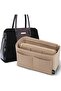Premium Purse Organizer Insert with Zipper and 13 Pockets
