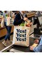 Printed Gusseted Cloth Canvas Bag Yes - 3