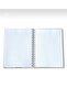 دفتر ملاحظات مربع بغلاف صلب حلزوني - 17x24 سم - 2