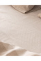 Boswell Single 100% Cotton Ranforce Printed Sheet and Duvet Cover Set - Beige - 7