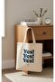 Printed Gusseted Cloth Canvas Bag Yes - 4