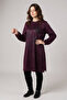 Women's Tunic with Stone Detail on the Front and Six Straps, Elasticated at the Waist - 2