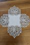 Luxury Zigon Coffee Table Cover with French Lace