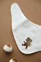 Fare Embroidered Muslin Scarf Apron - 6