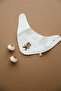 Fare Embroidered Muslin Scarf Apron