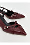 Pointed Toe Cross-Strapped Women's Heeled Shoes - 2