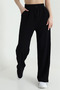 Women's Elastic Waist Boucle Palazzo Pants - 4