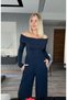 Madonna Collar Ribbed Double Set - 2