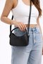 Stylish Snake Skin Patterned Bag with Short and Long Handles