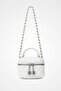 Echo White Quilted Detailed Mini Crossbody and Shoulder Bag