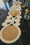 Jute Straw Natural Boho Look Cream Beige 30X100 cm Runner American Service Table Decor - 5