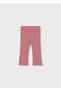 Baby Girl Wide Leg Ribbed Leggings Pink - 01744