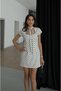Women's New Season Zr Model Polka Dot Dress