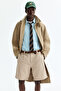 Pamuklu Chino Şort Relaxed Fit